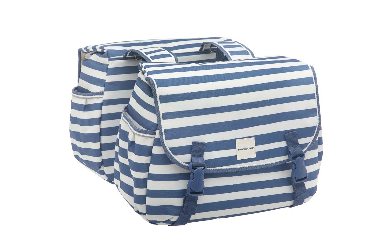 TAS NEW LOOXS JOLI DUBBEL BLUE STRIPE