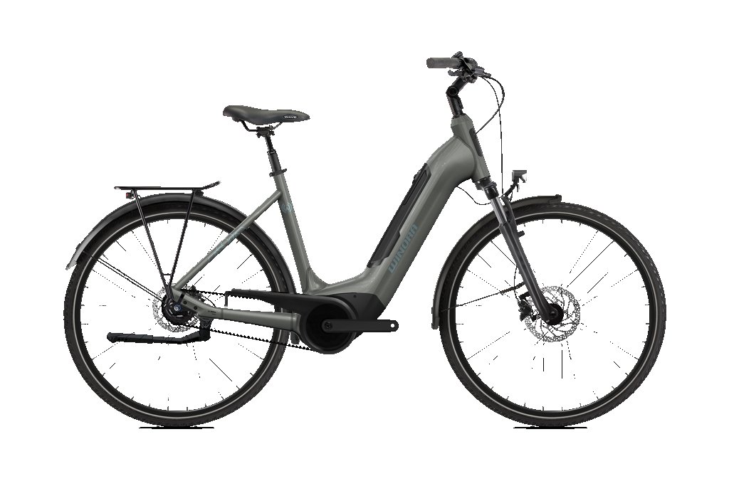 Winora Tria R8 f Dames monotube Grey 41cm XS 2026