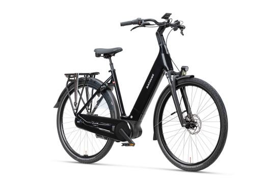 BATAVUS Finez E-Go Power N8 BOSCH /DEMO-PRIJS Lage instap Zwart Glans 48cm