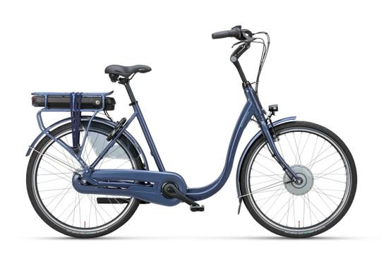 BATAVUS Entree E-Go N7/XTRA-LAAG/26"/VEILIG Lageinstap Donkerblauw 44cm
